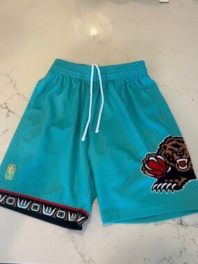 Mitchell & Ness Memphis Grizzlies Road Men's Size Sm Swingman Basketball Shorts